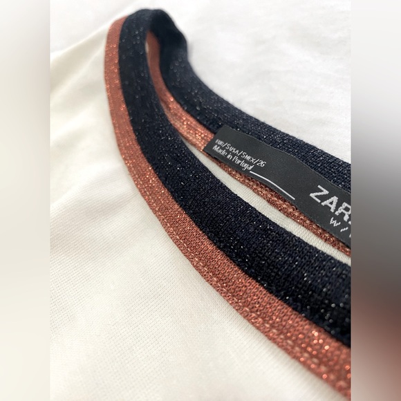 Zara 3/4 Sleeve Sparks Ringlet Tee - Picture 2 of 8